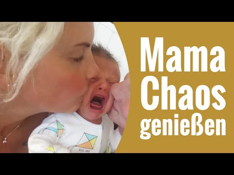 Mama lässt Familien-Chaos einfach mal SEIN. Baby, Schulkind und Teenager machen das Leben schön!