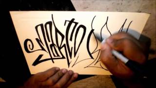 How to  To Tag  MARCO REAL -  in graffiti letters