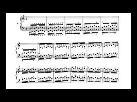 Hanon - The Virtuoso Pianist - Part I - Exercises 1-10 - Played by Javier Diez