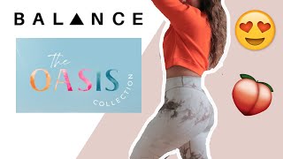 BALANCE ATHLETICA TIE DYE OASIS COLLECTION | Honest review and try-on haul on curvy body!