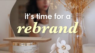 rebrand yourself with me: two simple steps to be a better version of yourself in 2025 🤍