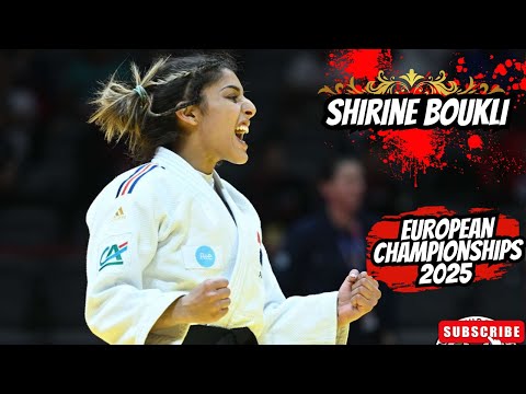 🔴Shirine BOUKLI | Gold Medalist -48 KG | European Judo Championships 2025