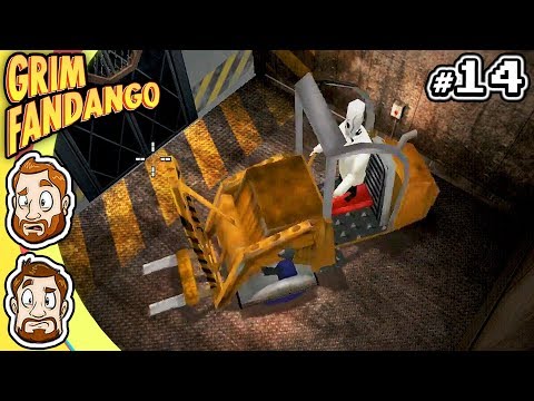 Grim Fandango - PART 14: Will It Forklift? | CHAD & RUSS