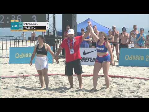 Round 2 Women's BW - +60 kg: S. KARABACAK (TUR) v. C. FRILSETH (NOR)