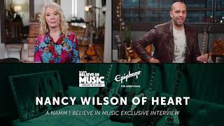 Video thumbnail for NAMM 2021 - Epiphone Welcomes Nancy Wilson by OfficialEpiphone
