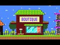 Super Mario Bros But 999 Tiny Mario Take Peach Giant BUTT To Toilet Game Animation