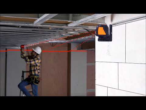 ALT609 - Cross Line Laser Level with Magnetic Eleveating bracket