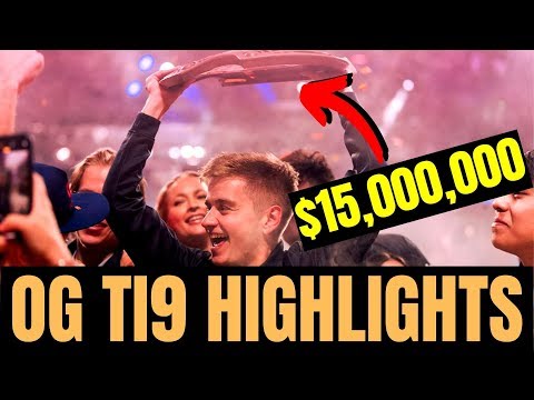 TEAM OG BACK TO BACK CHAMPION - BEST PLAYS - TI9 Highlights The International 2019