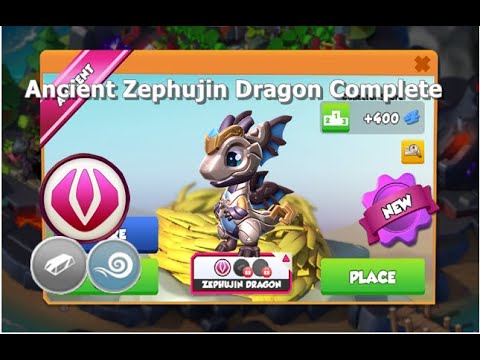 Ancient Zephujin Dragon Complete-Dragon Mania Legends | Origin of Metal Ancient Event | DML