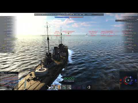War Thunder SMS Von Der Tann - one shot, one kill
