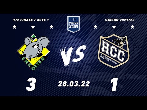 28.03.2022 EHC Olten - HC La Chaux de Fonds (3-1)