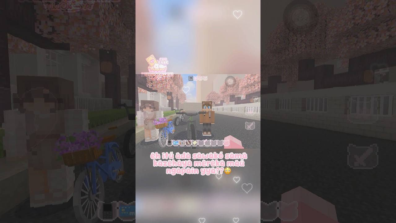 pov:beli sepeda😼#dramakawaiiworld2023 #dramaminecraft #millkycakke #povminecraft #povminecraft