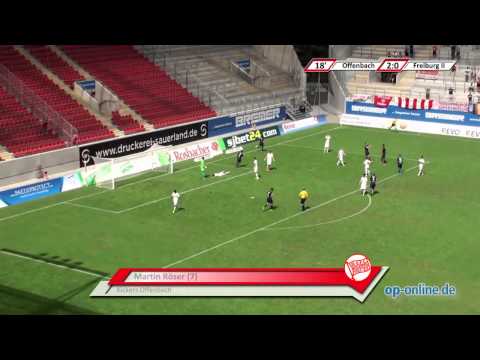 Kickers Offenbach - SC Freiburg II: Tore und Höhepunkte