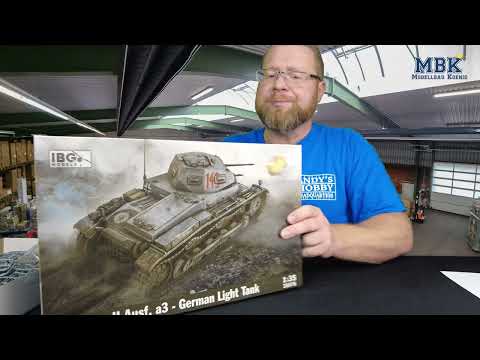 MBK packt aus #843 -1:35 Pz.Kpfw. II Ausf. a/3, German light tank (IBG 35078)