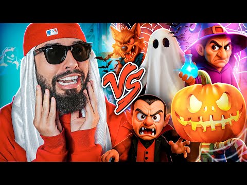 Monstros de Halloween 🎃 Vs. Mussa - Batalha de Rap