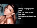 Tinashe - Ain't ready (lyric)