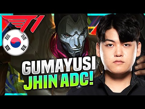GUMAYUSI IS SO CLEAN WITH JHIN! - T1 Gumayusi Plays Jhin ADC vs Aphelios! | KR SoloQ Patch 10.22
