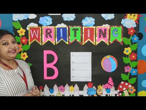 Let Us Learn How to Write Alphabets - Letter 'B' !!!