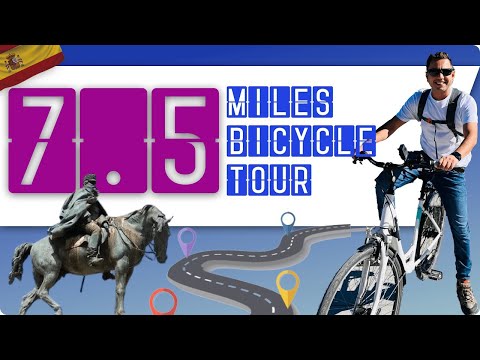 7.5 miles Bicycle Tour - Madrid's most notable sights in less than 10 minutes!