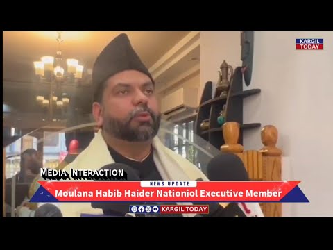 Moulana Syed Habib Haider National Executive Member & Co I/c WB & Ladakh  BJP 2024 Loksabha