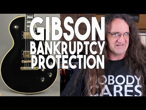 Gibson Files for Bankruptcy Protection!! | SpectreSoundStudios RANT
