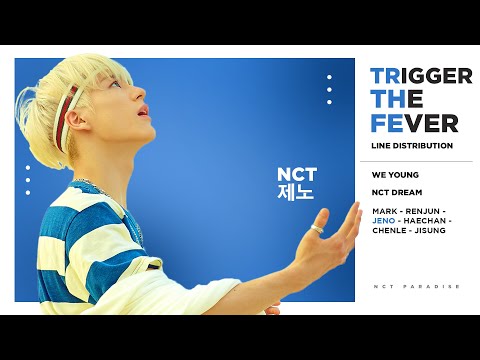 NCT Dream - Trigger the Fever (Line Distribution)