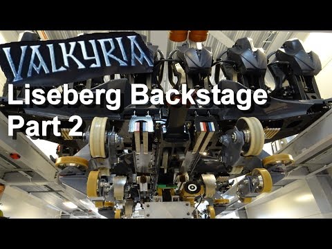 Liseberg Valkyria Backstage Tour & Onride POV - Liseberg Backstage Report English Valkyria Review