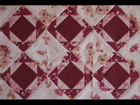 Покрывало из быстрых квадратов.