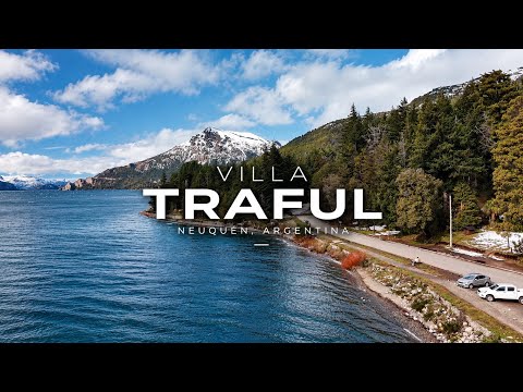 VILLA TRAFUL desde el aire 🏔️ | Patagonia Argentina 🇦🇷 | Drone 4K