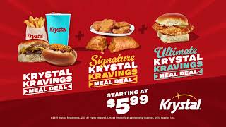 NEW KRYSTAL Kravings Meal Deals