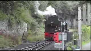 preview picture of video 'Rheilffordd Eryri (Welsh Highland Railway) 23/08/2013 Part 1 of 2'