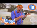 Blippi Visits A Ski Resort Blippi Kids Learn Kids Videos