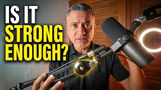 Is this boom arm strong enough for heavy microphones