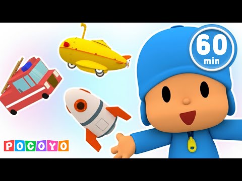 ¡Pocoyó Adivina el VEHÍCULO! 🚒 Autos, Cohetes y Barcos | Pocoyó Español Latino | Canciones y Dibujos