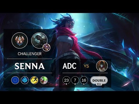 Senna ADC vs Jhin - EUW Challenger Patch 9.24