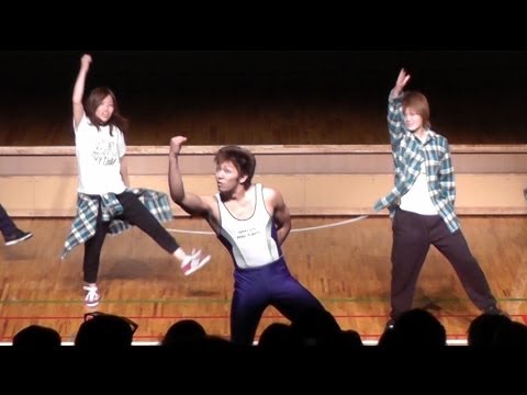 ダンスサークル CHIRA RHYTHM 公演(10) 後夜祭 1年生 【有明医療祭り2013】