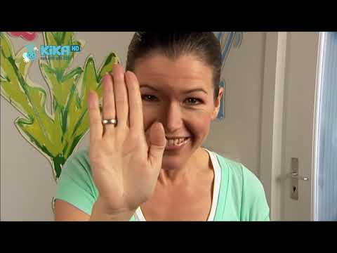 Anke macht Handzeichen - Die Sendung mit dem Elefanten