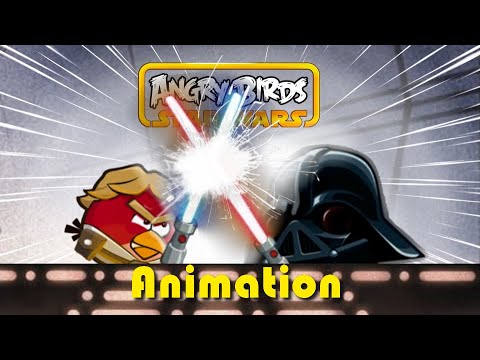 Angry Birds Star Wars Animation: Luke vs Vader (THE EMPIRE STRIKES BACK! Remake)
