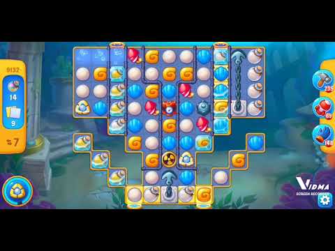 Fishdom. 9132 level no boosters and diamonds. 16 moves