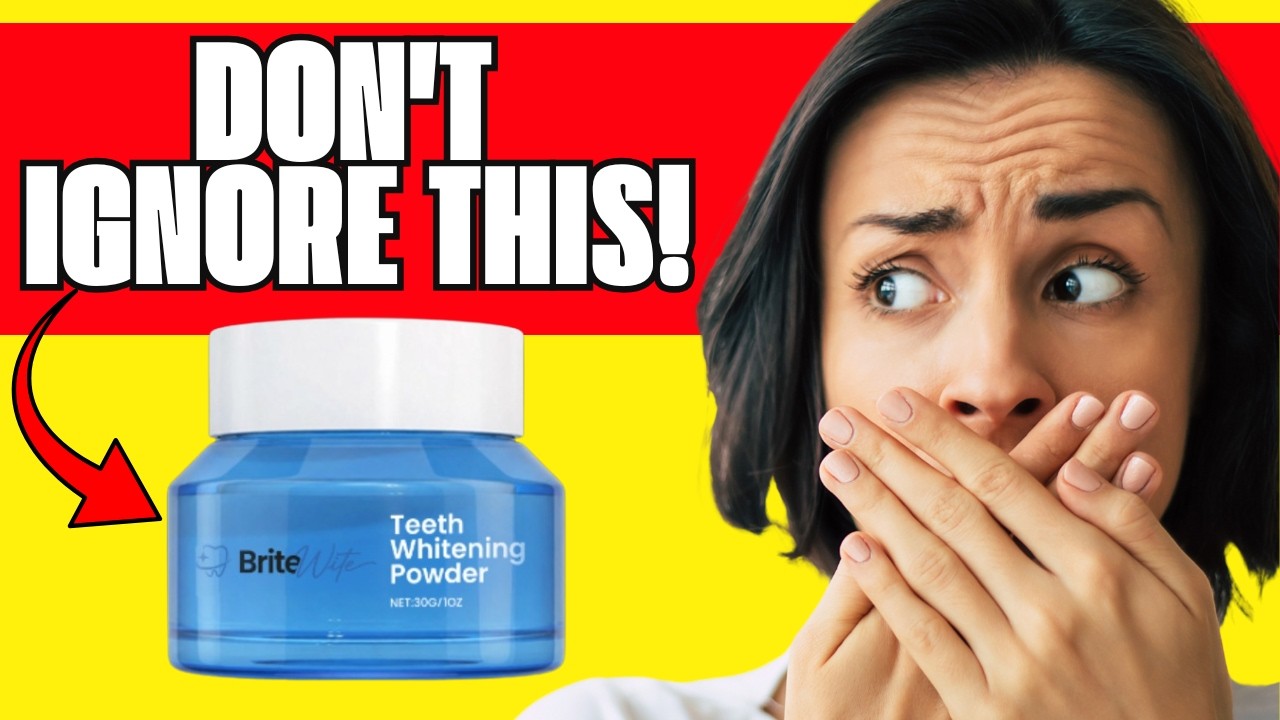 🔥 BRITEWITE TEETH WHITENING POWDER REVIEWS – DOES IT REALLY WORK? BENEFITS & CUSTOMER REVIEWS
