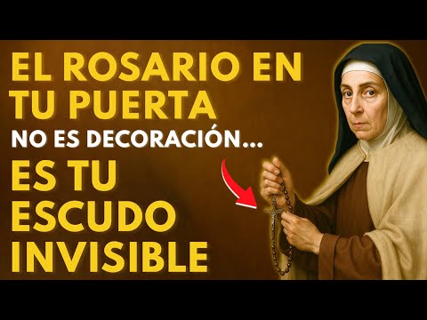 ⚠️SANTA TERESA ADVIERTE: ESTO PASARÁ EN TU CASA SI COLOCAS UN ROSARIO EN LA PUERTA