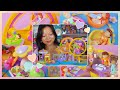 SHOWCASE Vintage Polly Pocket PollyWorld Amusement Park Butterfly Ride Carousel 2002