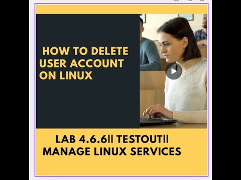 Lab 4.6.6 ||Security Pro || TestOut || Delete User Account