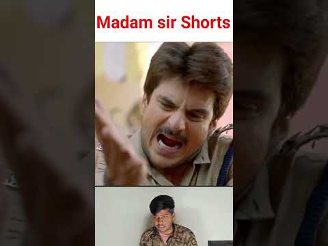Madam sir Shorts| DSP Anubhav Enjury 😱 #shorts #funny #maddamsir