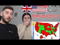 BRITISH COUPLE REACTS | The Largest Metro Areas in the US