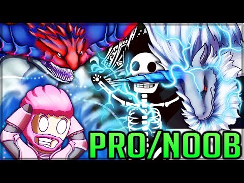 AN OCEAN OF THUNDER - Pro and Noob VS Monster Hunter World Iceborne! #mhw #iceborne #proandnoob