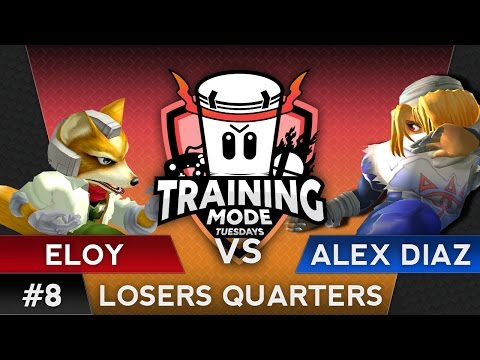 TMT 8 - ENT|Eloy (Fox) vs. Alex Diaz (Sheik) - SSBM Losers Quarters - Smash Melee