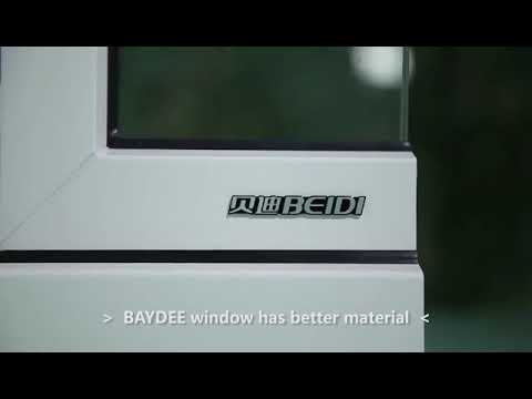 Baydee white upvc profile, for windows and doors, profile le...