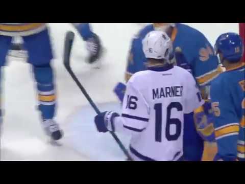 Mitch Marner  13th NHL Goal! 2/2/2017  (Toronto Maple Leafs vs St Louis Blue)