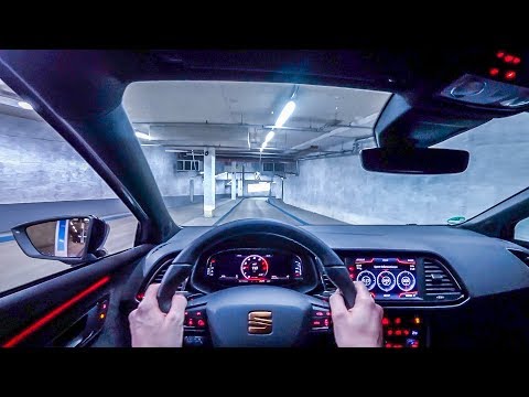 2019 Seat Leon Cupra 290PS NIGHT POV DRIVE Onboard (60FPS)